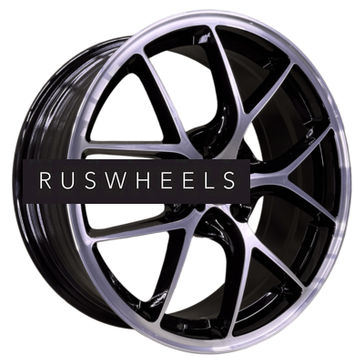 Диски INCH 7x17/5x100 ET48 D56,1 FA8538 Gloss Black Machined Face (ZJH) FlowForming Диски INCH 7x17/5x100 ET48 D56,1 FA8538 Gloss Black Machined Face (ZJH) FlowForming