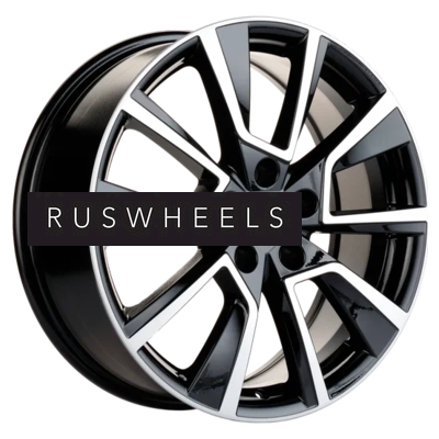 Диски Khomen Wheels 7x18/5x114,3 ET40 D66,1 KHW1802 (Qashqai) Black-FP Диски Khomen Wheels 7x18/5x114,3 ET40 D66,1 KHW1802 (Qashqai) Black-FP