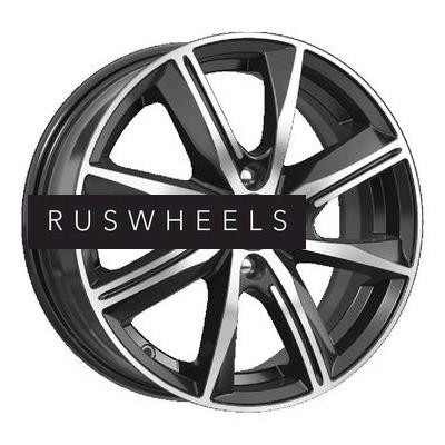 Диски КИК 7x17/5x112 ET45 D66,6 Арнар (КС896) Алмаз черный Диски КИК 7x17/5x112 ET45 D66,6 Арнар (КС896) Алмаз черный