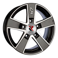 Диски RЕPLIKEY  K97  6,0\R16 5*139,7 ET40  d98  BK/FP  [9730AY]