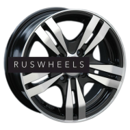 Диски LS 6,5x16/5x114,3 ET45 D73,1 142 BKF (конус)