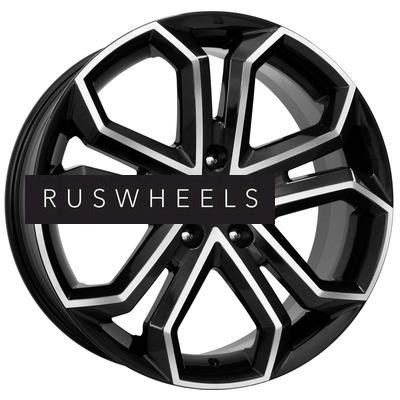 Диски КИК 8,5x19/5x112 ET40 D66,6 Пандора (КС466) Алмаз черный Диски КИК 8,5x19/5x112 ET40 D66,6 Пандора (КС466) Алмаз черный