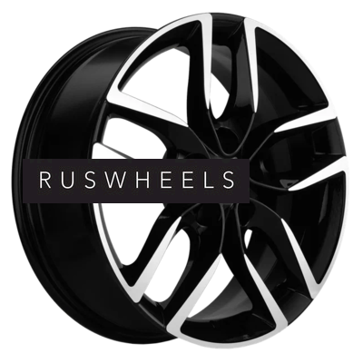 Диски Khomen Wheels 6,5x17/5x108 ET33 D60,1 KHW1708 (Chery Tiggo 7pro) Black-FP Диски Khomen Wheels 6,5x17/5x108 ET33 D60,1 KHW1708 (Chery Tiggo 7pro) Black-FP