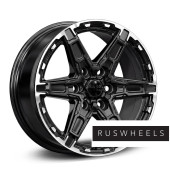 Диски КиК R18 / 8J PCD 6x139.7 ЕТ 35 ЦО 67.1 Дистрикт