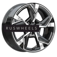 Диски КИК 7,5x18/5x108 ET42 D65,1 Кайан (КС1012) Алмаз черный