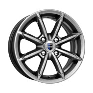 Диски КиК 6,0\R14 4*98 ET30 d58.5 Дарк платинум