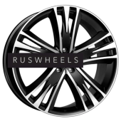 Диски КИК 8,5x20/5x114,3 ET45 D67,1 Атлас (КС661M) Алмаз черный