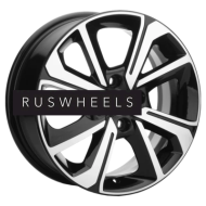 Диски Khomen Wheels 6x15/4x100 ET40 D60,1 KHW1501 (Logan/Sandero/Xray) Black-FP Диски Khomen Wheels 6x15/4x100 ET40 D60,1 KHW1501 (Logan/Sandero/Xray) Black-FP