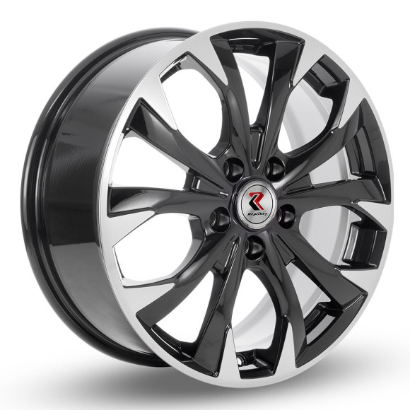 Диски RЕPLIKEY  Octavia (R152 )  7,0\R17 5*112 ET50  d57,1  BK/FP  [15201AY]  <С>