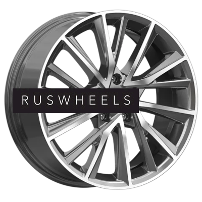 Диски Premium Series 7,5x18/5x114,3 ET39 D60,1 КР010 (Lexus NX) Diamond Gloss Graphite