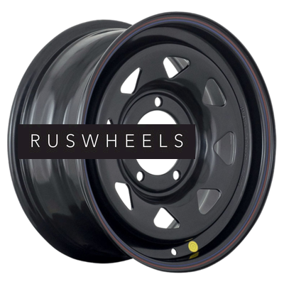 Диски Off-Road Wheels 7x16/5x139,7 ET0 D110 УАЗ (треуг. мелкий) Черный