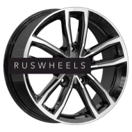 Диски КИК 6,5x17/5x114,3 ET45 D60,1 Каланг (КС1086) Алмаз черный