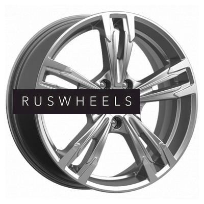 Диски КИК 7x18/5x114,3 ET38 D67,1 Karrera Light (КС935) Дарк платинум