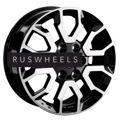 Диски Replay 7,5x18/6x139,7 ET60 D95,1 TY379 BKF (пш, C570)