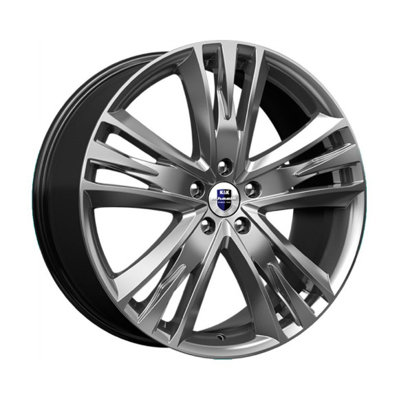 Диски КиК 8.5\R20 5*114.3 ET35 d67.1 Дарк платинум