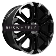 Диски Khomen Wheels 7,5x18/6x139,7 ET46 D67,1 KHW1817 (Pajero) Black-FP