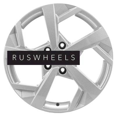 Диски Khomen Wheels 7x17/5x114,3 ET45 D66,1 KHW1712 (Teana/X-Trail) F-Silver
