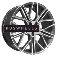 Диски Khomen Wheels 9,5x21/5x120 ET45,5 D62,5 KHW2101 (Li 7/9) Gray-FP Диски Khomen Wheels 9,5x21/5x120 ET45,5 D62,5 KHW2101 (Li 7/9) Gray-FP