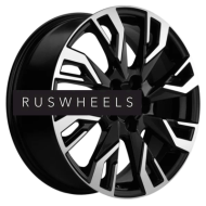 Диски Khomen Wheels 7x18/5x114,3 ET40 D64,1 KHW1809 (Haval F7/F7x) Black-FP