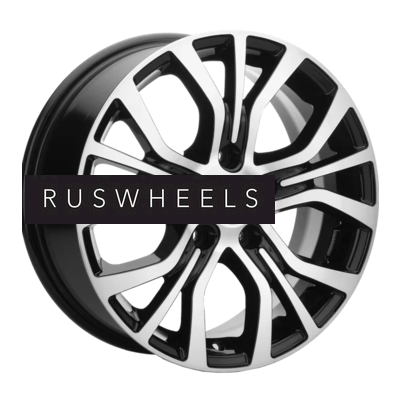 Диски Khomen Wheels 6,5x16/5x120 ET38 D65,1 KHW1608 (Multivan) Black-FP Диски Khomen Wheels 6,5x16/5x120 ET38 D65,1 KHW1608 (Multivan) Black-FP