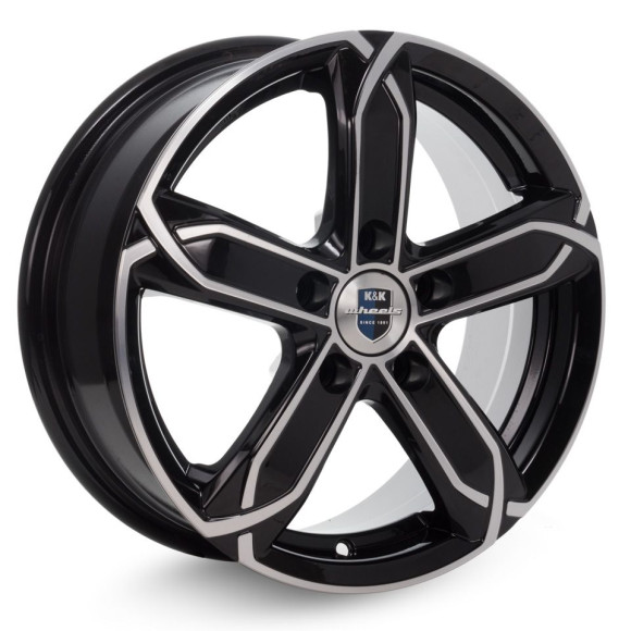 Диски КиК 6,0\R15 5*114.3 ET40 d66.1 Алмаз черный Диски КиК 6,0\R15 5*114.3 ET40 d66.1 Алмаз черный