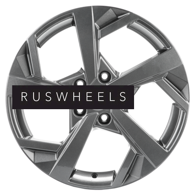Диски Khomen Wheels 7x17/5x114,3 ET45 D60,1 KHW1712 (Changan/Geely/Lexus/Toyota) Gray (пш)