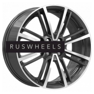 Диски КИК 7x17/5x100 ET48 D56,1 Эрфурт (КС898) Алмаз черный