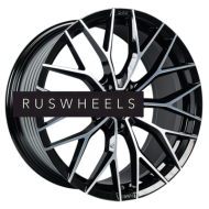 Диски INCH 9x21/5x114,3 ET35 D60,1 GA8532 Gloss Black Machined Face (ZJH) FlowForming