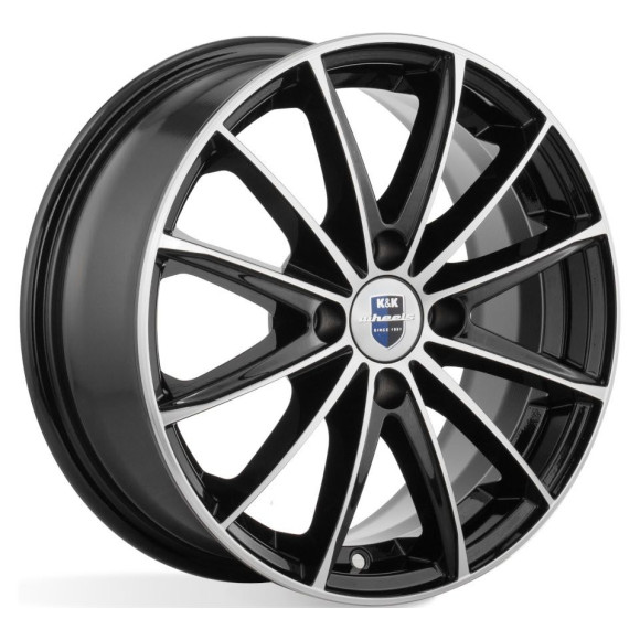 Диски КиК 6,0\R15 4*98 ET35 d58.5 Алмаз черный SK Диски КиК 6,0\R15 4*98 ET35 d58.5 Алмаз черный SK