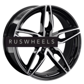 Диски Replay 8x18/5x120 ET37 D67,1 CL21 BKF (конус, C570)