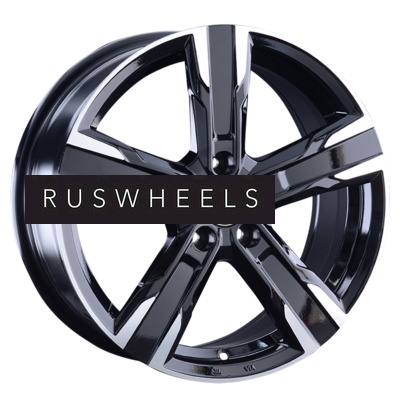 Диски Replay 7,5x18/5x108 ET49 D65,1 PG78 BKF (конус, C570)