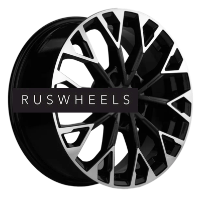 Диски Khomen Wheels 7x17/5x114,3 ET35 D60,1 KHW1718 (Toyota RAV4/ Lexus NX) Black-FP Диски Khomen Wheels 7x17/5x114,3 ET35 D60,1 KHW1718 (Toyota RAV4/ Lexus NX) Black-FP