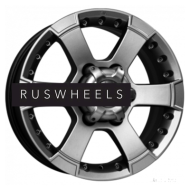 Диски КИК 7x16/6x139,7 ET38 D100,1 M56 (КС593) Дарк платинум Диски КИК 7x16/6x139,7 ET38 D100,1 M56 (КС593) Дарк платинум