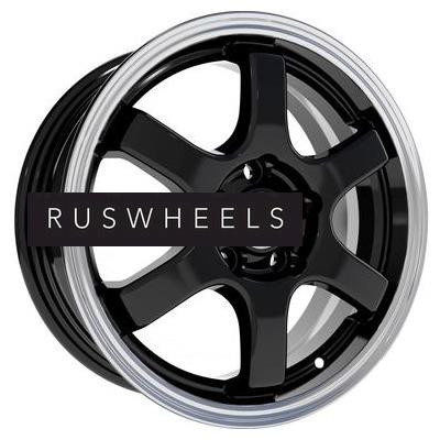 Диски СКАД 6x15/5x100 ET38 D57,1 Киото (КЛ249) Антрацит-алмаз