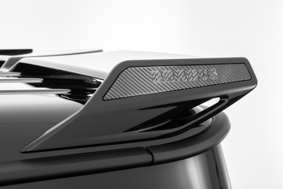 Задний спойлер Brabus с карбоновыми вставками глянцевый G63 (W465) Задний спойлер Brabus с карбоновыми вставками глянцевый G63 (W465)