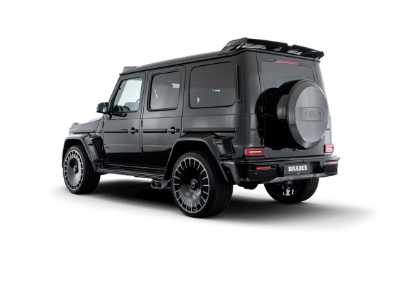 Задний спойлер Brabus с карбоновыми вставками глянцевый G63 (W465) Задний спойлер Brabus с карбоновыми вставками глянцевый G63 (W465)