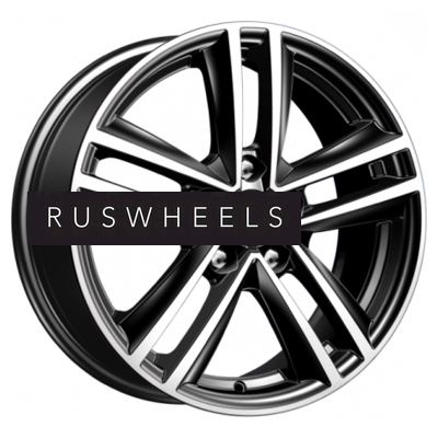 Диски iFree 6,5x16/5x114,3 ET45 D60,1 Катар (КС885) Блэк Джек