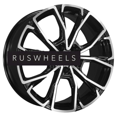 Диски Khomen Wheels 7,5x19/5x120 ET41 D59,5 KHW1907 (GAC GS8) Black-FP Диски Khomen Wheels 7,5x19/5x120 ET41 D59,5 KHW1907 (GAC GS8) Black-FP