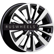 Диски КИК 6,5x16/4x100 ET37 D60,1 Эрман (КС997) Алмаз черный Диски КИК 6,5x16/4x100 ET37 D60,1 Эрман (КС997) Алмаз черный