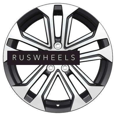 Диски Khomen Wheels 7x18/5x114,3 ET51 D67,1 KHW1803 (Tucson) Black-FP