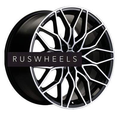 Диски Khomen Wheels 8,5x19/5x114,3 ET30 D60,1 KHW1902 (RX/NX) Black-FP