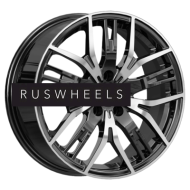 Диски iFree 7x17/5x108 ET33 D60,1 Аскет (КС1072) Блэк Джек