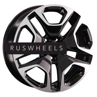 Диски Replay 7x18/5x114,3 ET35 D60,1 TY345 BKF (конус, C570)