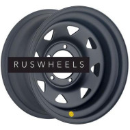 Диски Off-Road Wheels 8x16/5x139,7 ET-19 D110 УАЗ (треуг. мелкий) Черный матовый