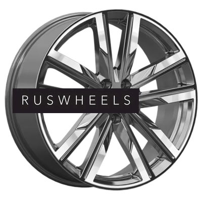 Диски Premium Series 8x20/5x112 ET28 D66,6 КР014 (Audi Q7) Diamond Gloss Graphite (79383)