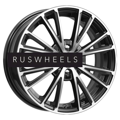 Диски КИК 6x16/4x100 ET50 D60,1 Меандр-оригинал (КС879) Алмаз черный SK Диски КИК 6x16/4x100 ET50 D60,1 Меандр-оригинал (КС879) Алмаз черный SK