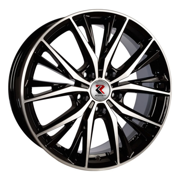 Диски RЕPLIKEY  Tiguan (B210)  7,0\R17 5*112 ET43  d57,1  BK/FP  [21003AY]