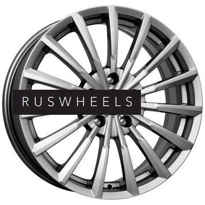 Диски КИК 7x17/5x112 ET45 D66,6 Акцент (КС562) Дарк платинум Диски КИК 7x17/5x112 ET45 D66,6 Акцент (КС562) Дарк платинум