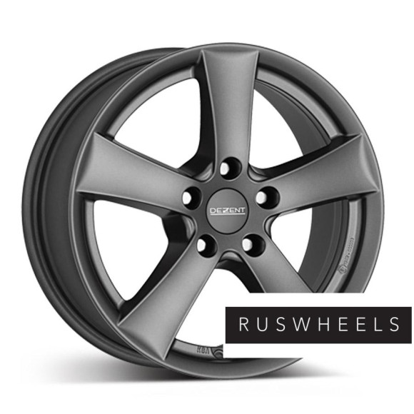 Диски Dezent R17 / 7J PCD 5x100 ЕТ 38 ЦО 57.1 TX graphite