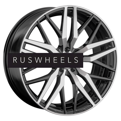 Диски Replay 8,5x20/5x108 ET36 D65,1 CHR105 BKF (конус, C570) Диски Replay 8,5x20/5x108 ET36 D65,1 CHR105 BKF (конус, C570)